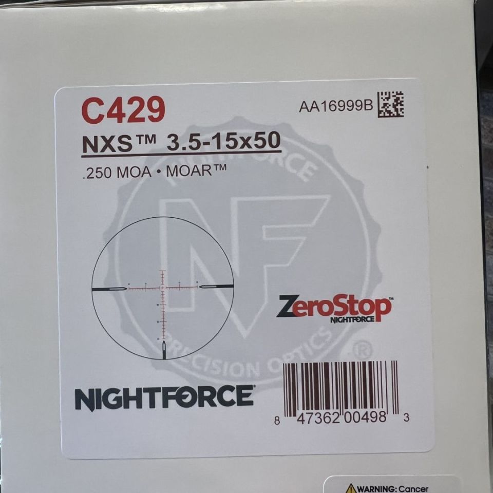 Image 5 - Nightforce NXS 3.3-15x50 MOAR