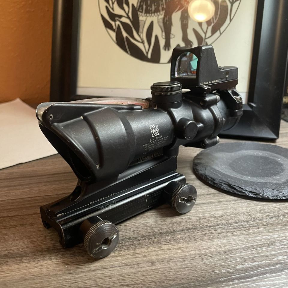 Image 1 - Acog TA31F RMR piggy back