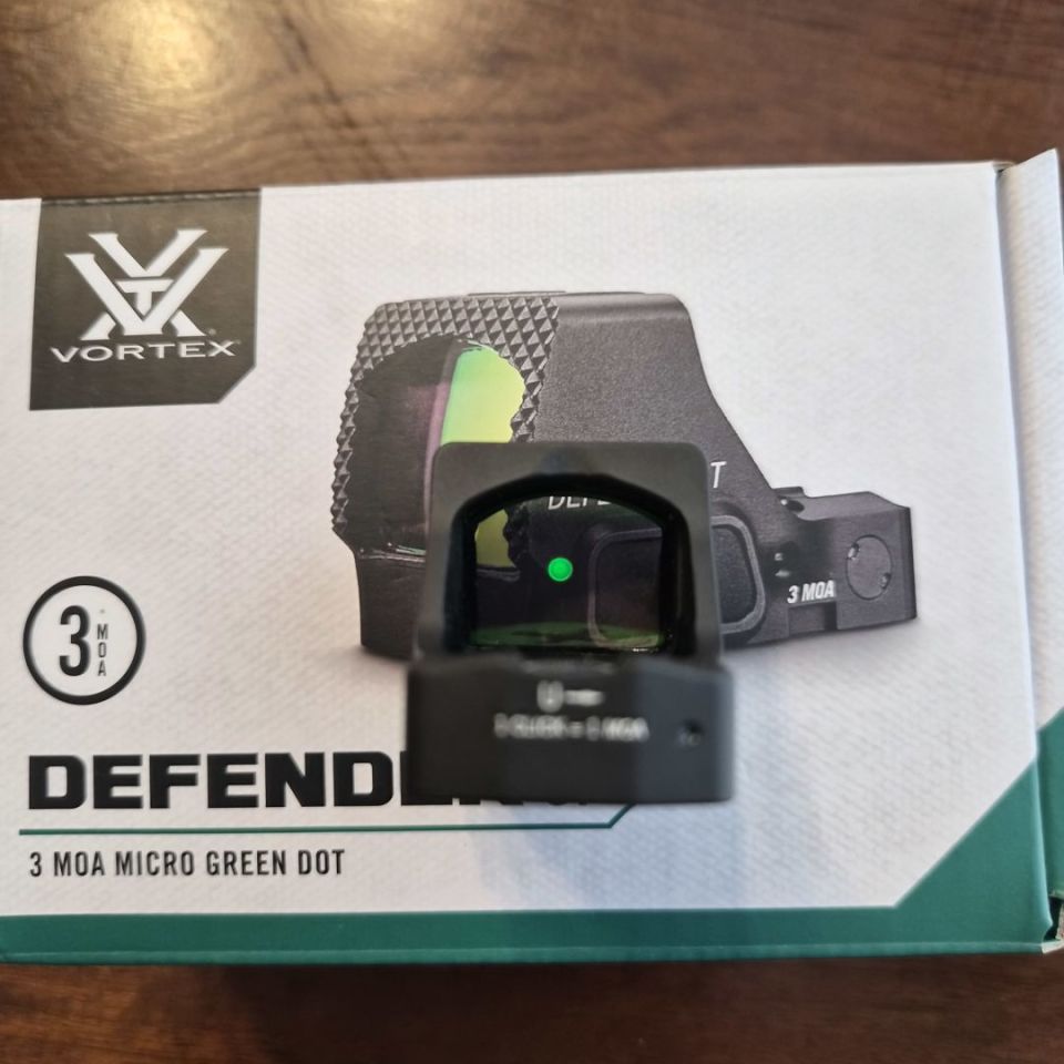 Image 3 - Vortex Defender ST 3MOA Green