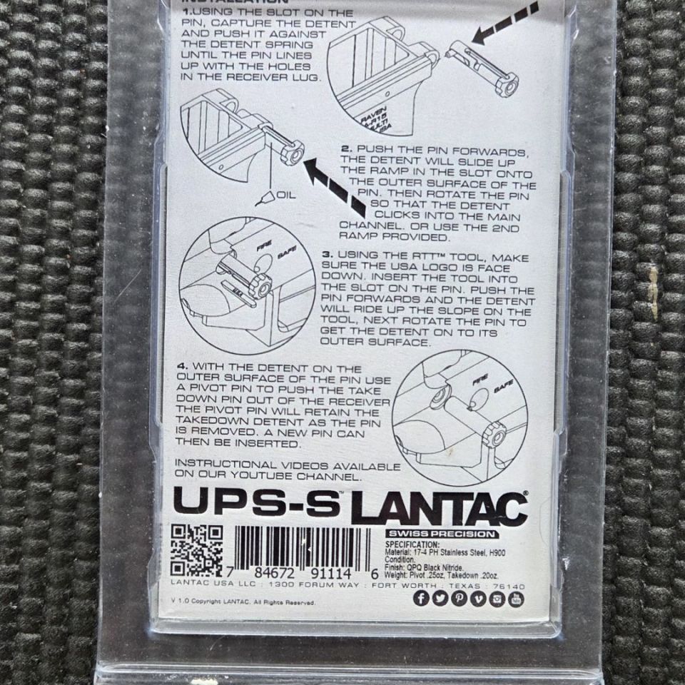 Image 2 - Lantac UPS-S Pin Set
