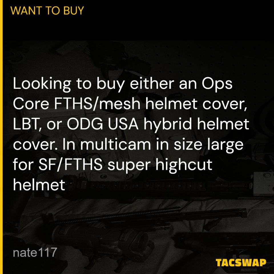 Image 1 - WTB Ops Core Helmet Cover 