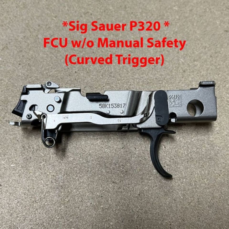 Image 1 - *ACTIVE* SIG OEM P320 FCU w/o manual, lower, frame, fire control unit