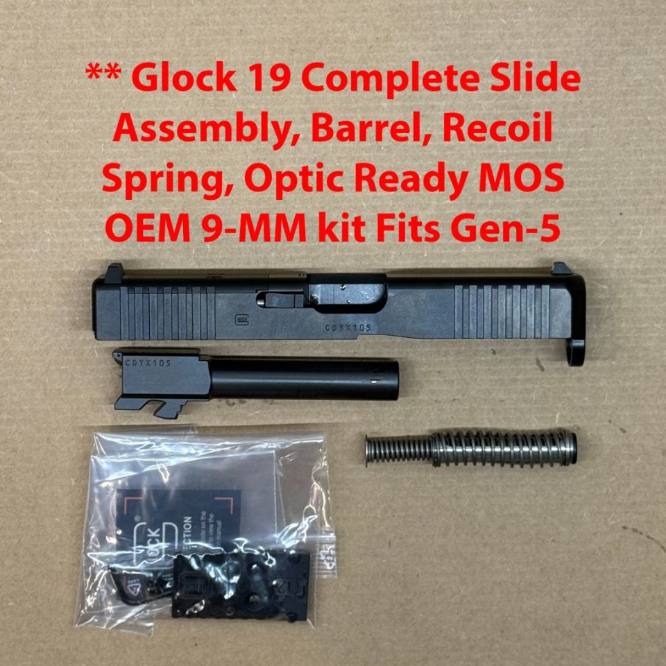 Image 1 - *ACTIVE* Glock 19 G5 MOS Slide