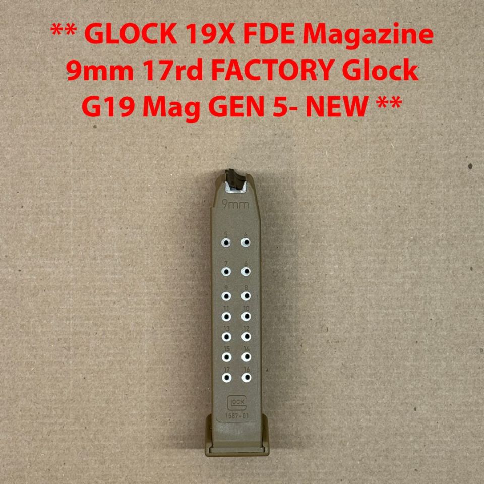 Image 1 - *ACTIVE* Glock 19X GEN 5 17 Round Mag Magazine