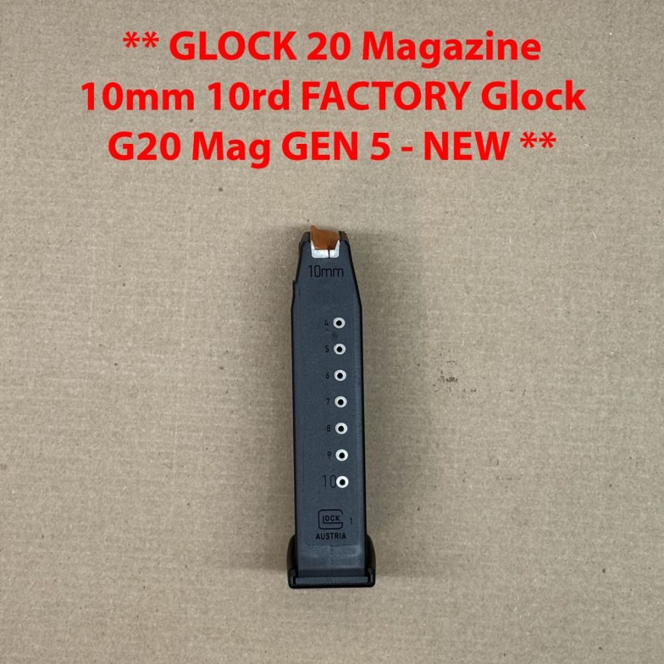 Image 1 - *ACTIVE* Glock 20 GEN 5 10 Round Mag Magazine