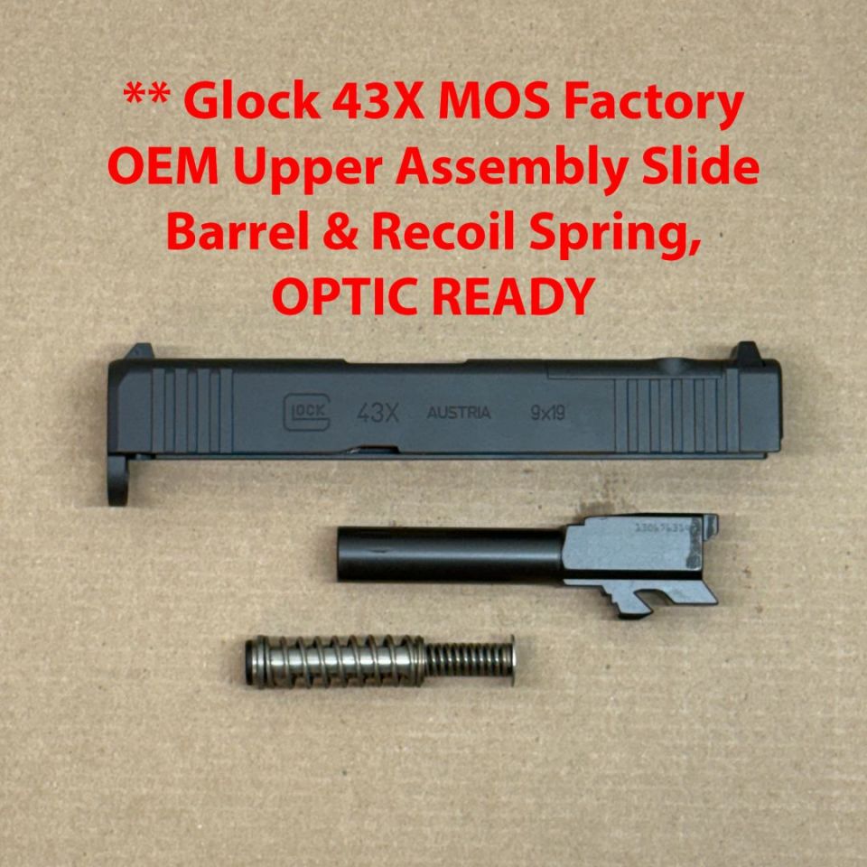 Image 1 - *ACTIVE* Glock 43X MOS G5 Slide, OEM