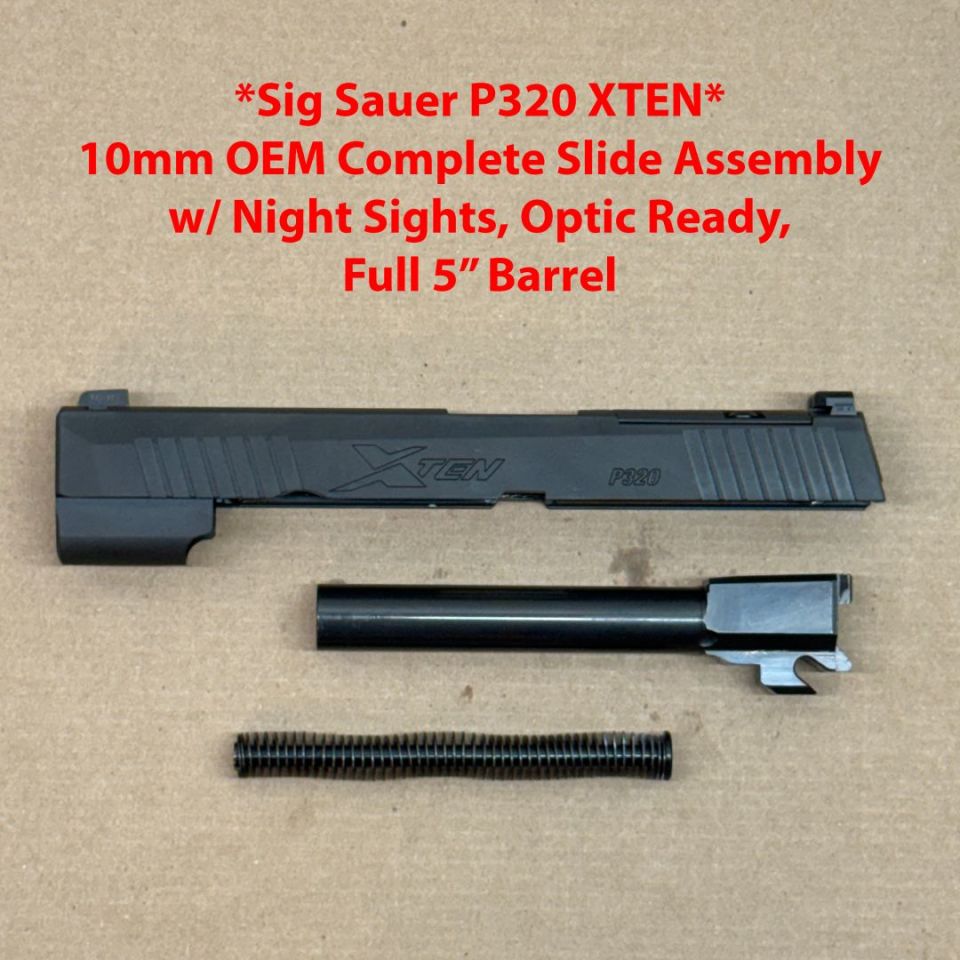 Image 1 - *ACTIVE* Sig Sauer P320 XTEN 10mm Complete Slide