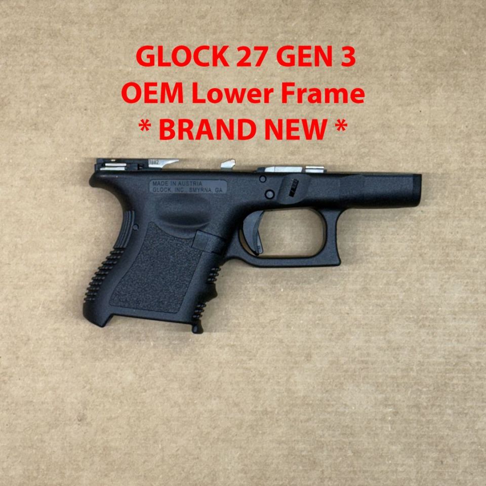 Image 1 - *ACTIVE* Glock 27 GEN 3 Lower Frame, grip