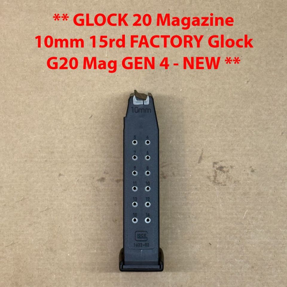 Image 1 - *ACTIVE* Glock 20 G4 15rd Mag Magazine