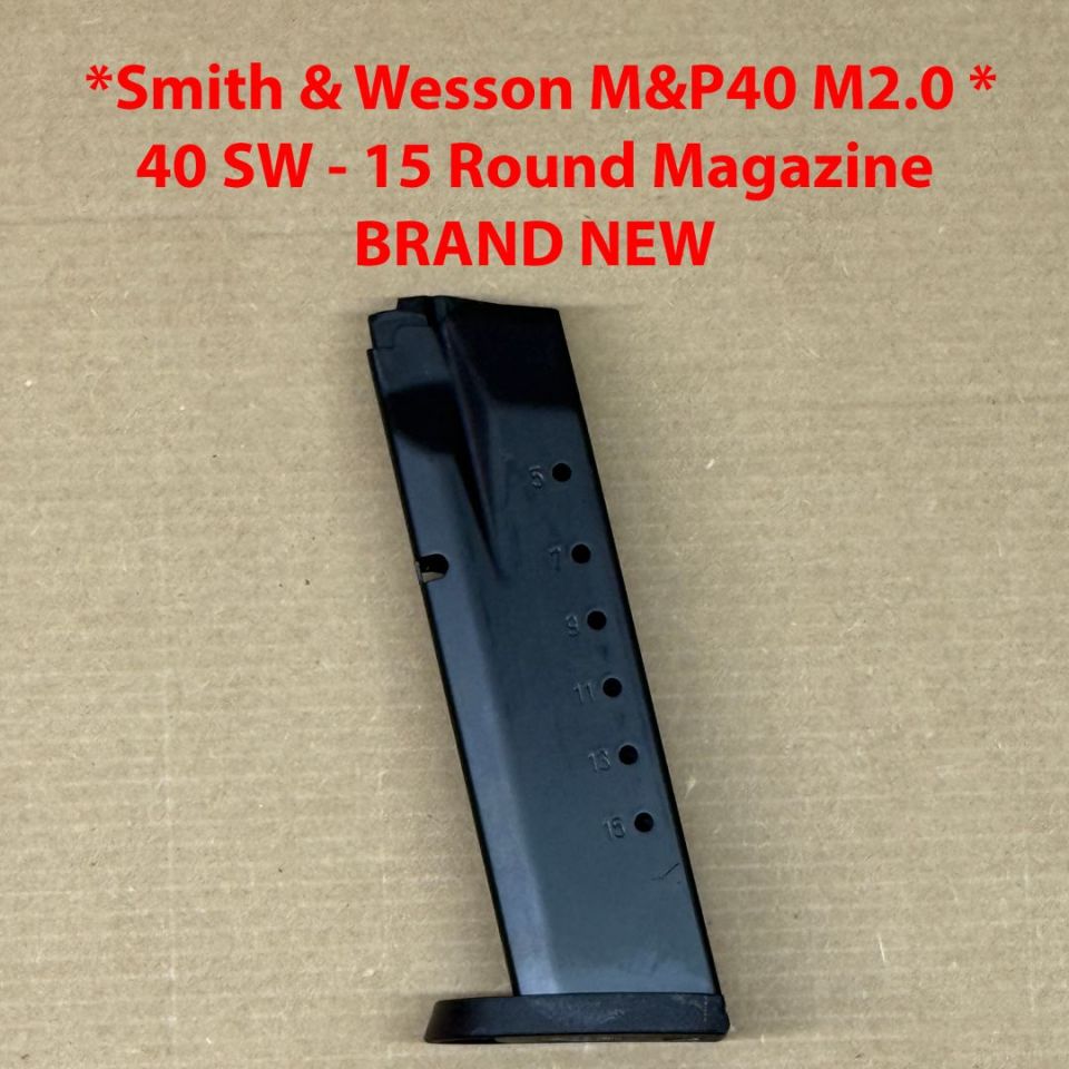 Image 1 - *ACTIVE* S&W M2.0 40 SW 15RD Mag Magazine