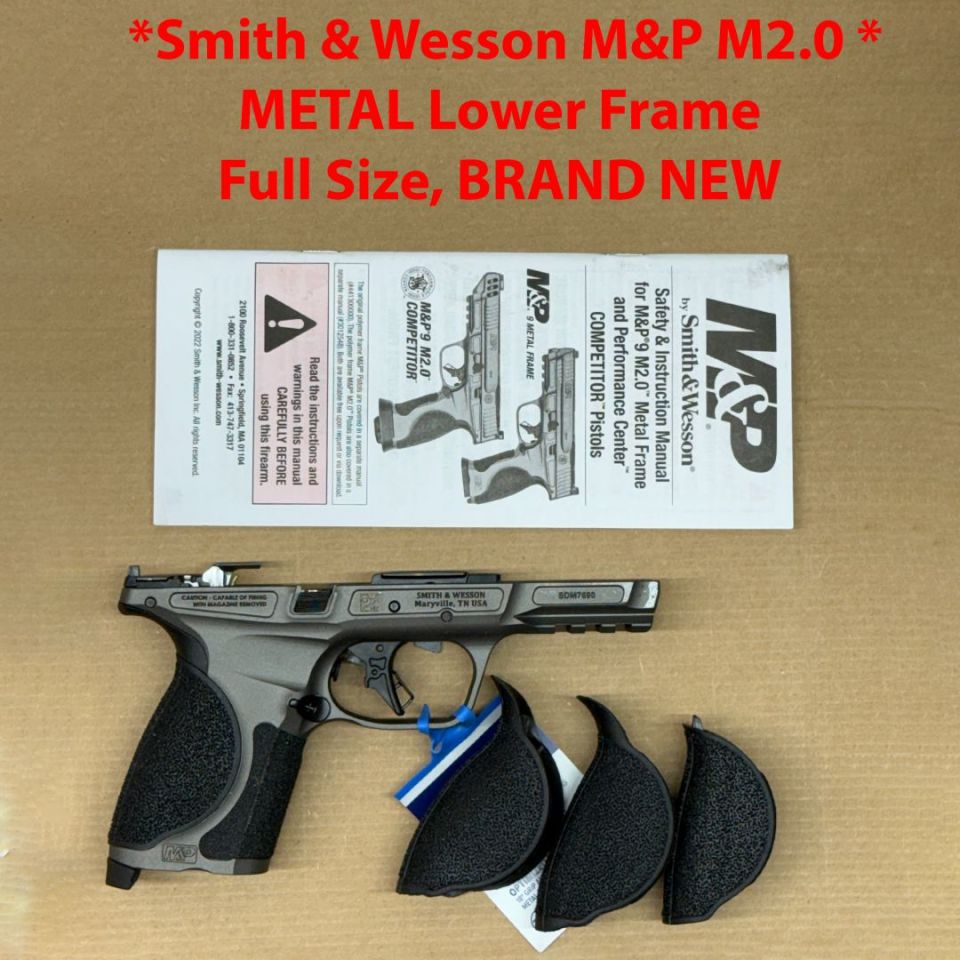 Image 1 - *ACTIVE* S&W M2.0 METAL Compact Lower Frame, grip