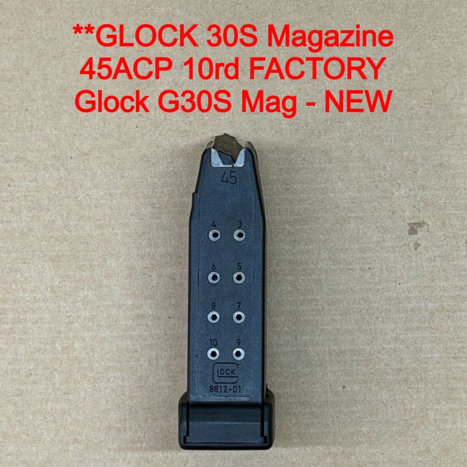 Image 1 - *ACTIVE* Glock 30S G3 10rd Mag Magazine