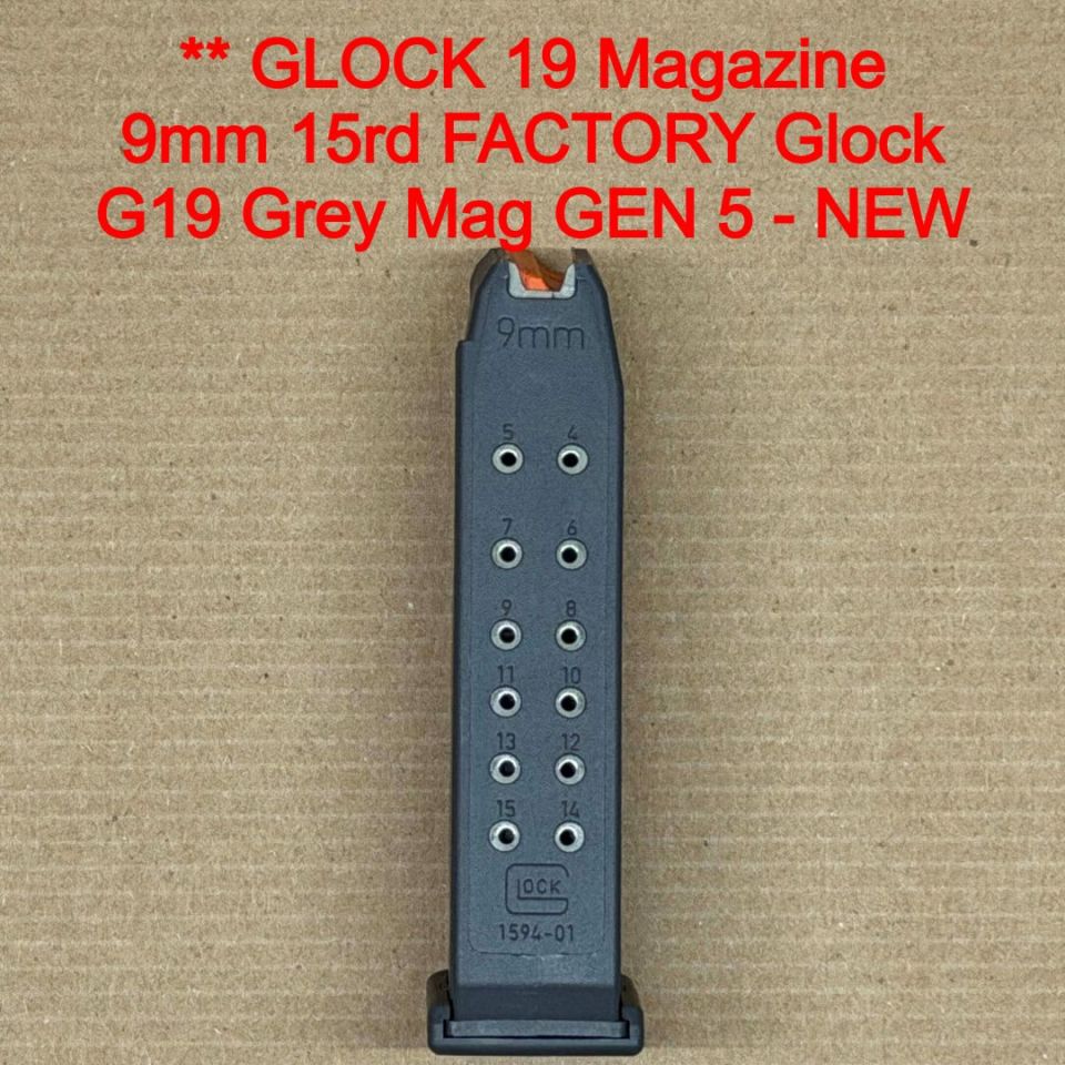 Image 1 - ACTIVE Glock 19 GEN 5 15rd Mag