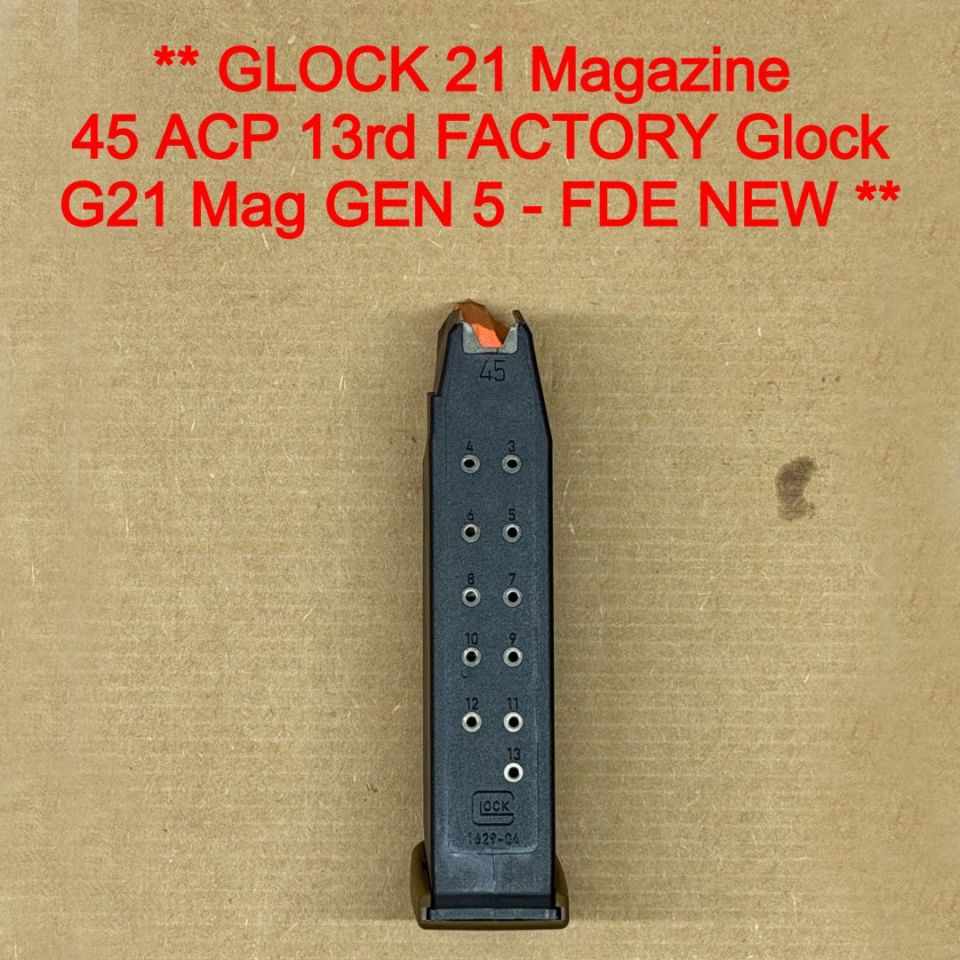 Image 1 - ACTIVE* Glock 21/41 FDE G5 Mag