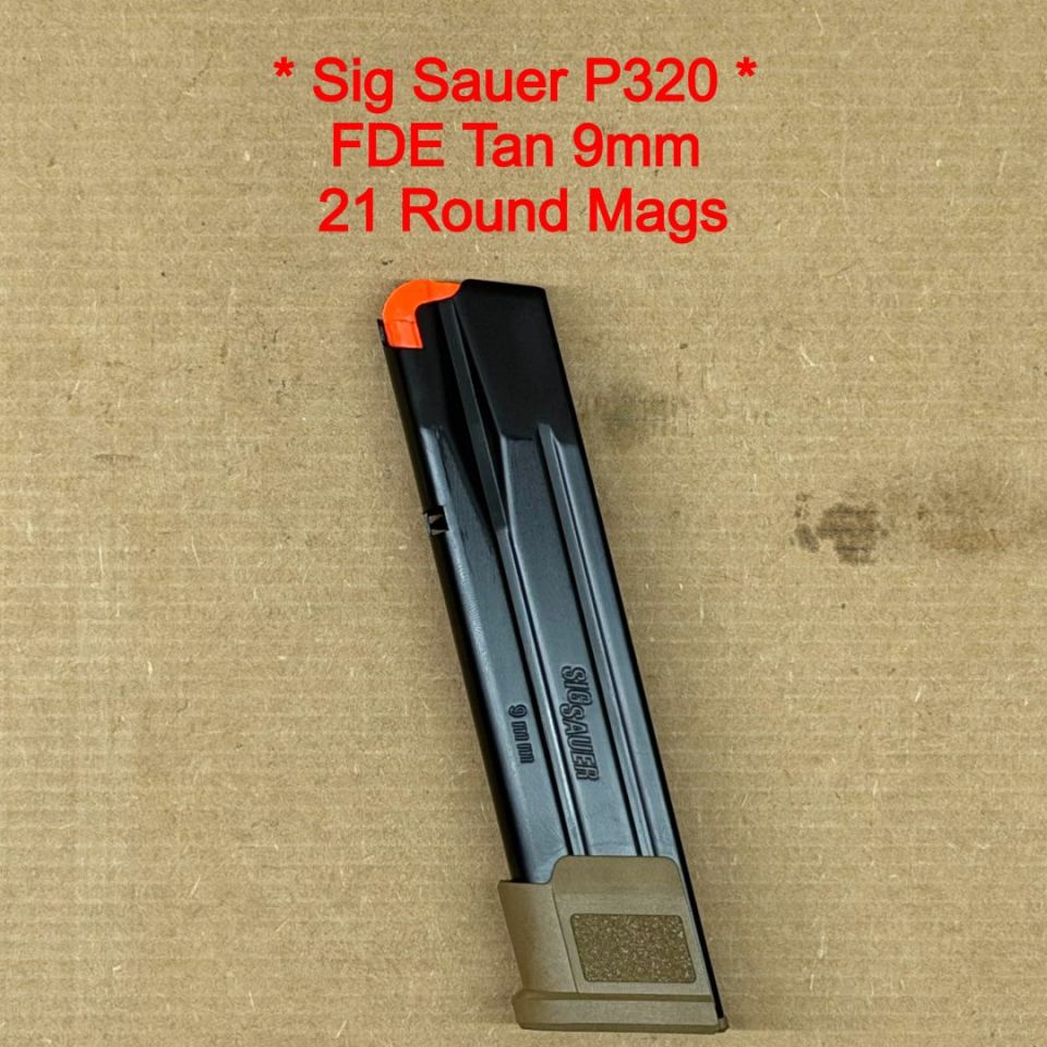 Image 1 - ACTIVE Sig Sauer P320 21rd Mag
