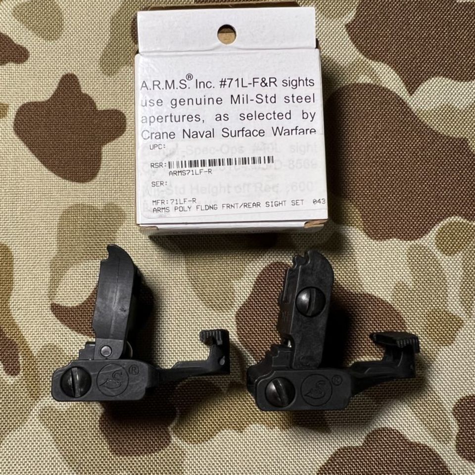 Image 3 - A.R.M.S #71L flip up sights 