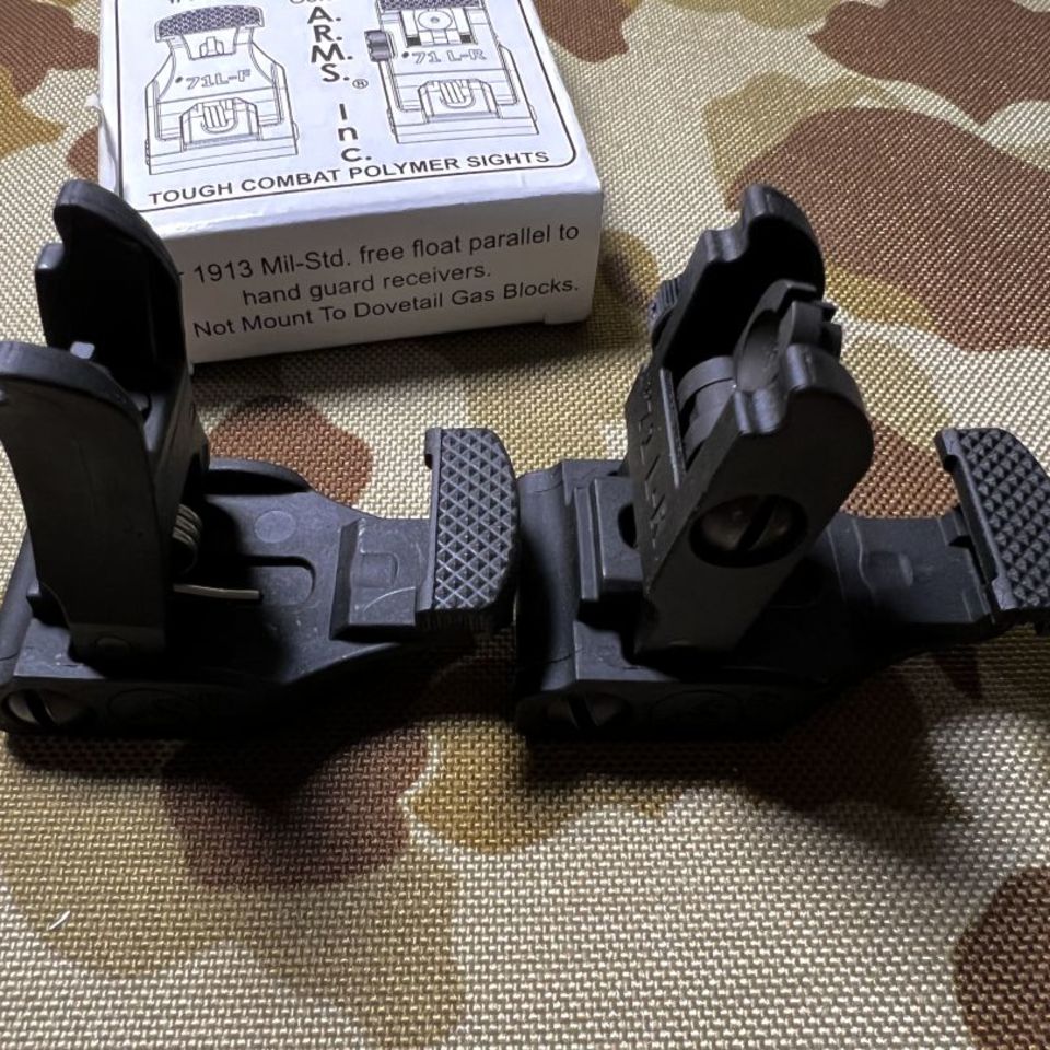 Image 2 - A.R.M.S #71L flip up sights 