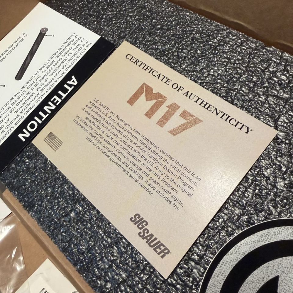 Image 2 - Military Issued M17 (Surplus)