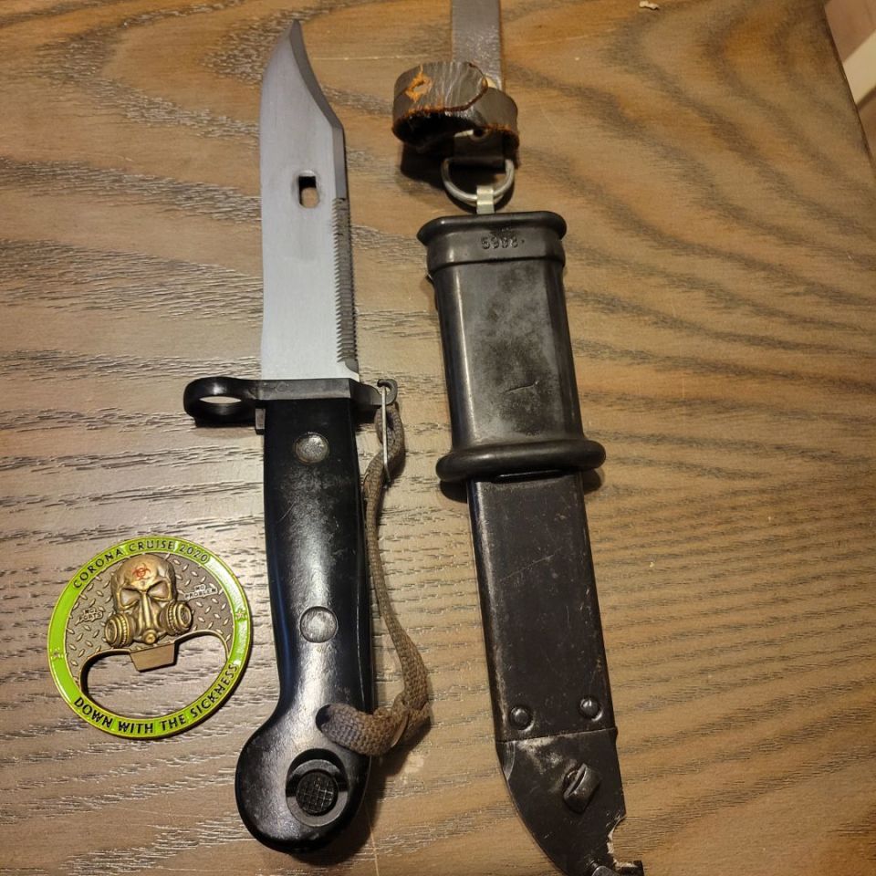 Image 2 - East German AK bayonet