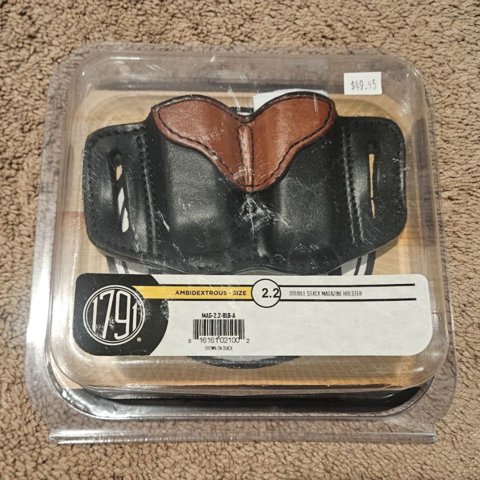 Image 2 - 1791 Leather ambi Mag holster 