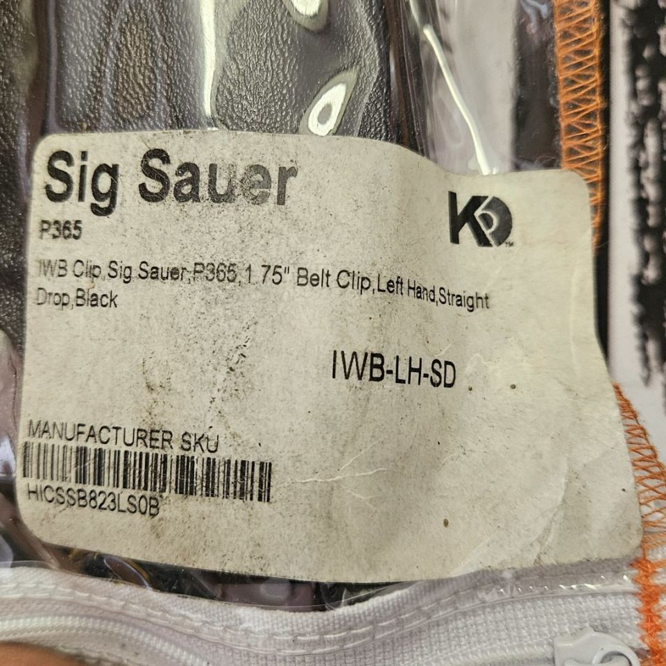 Image 2 - K•Rounds LH Sig Sauer P365 IWB