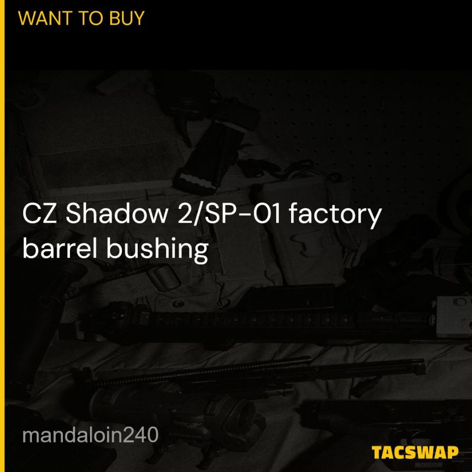 Image 1 - CZ OEM Barrel Bushing