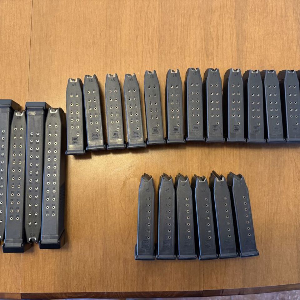 Image 1 - Glock 45 cal mags