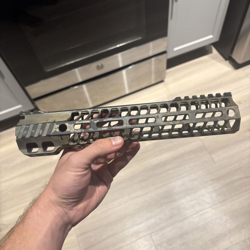 Image 2 - SLR 10.7" Helix MLOK Rail