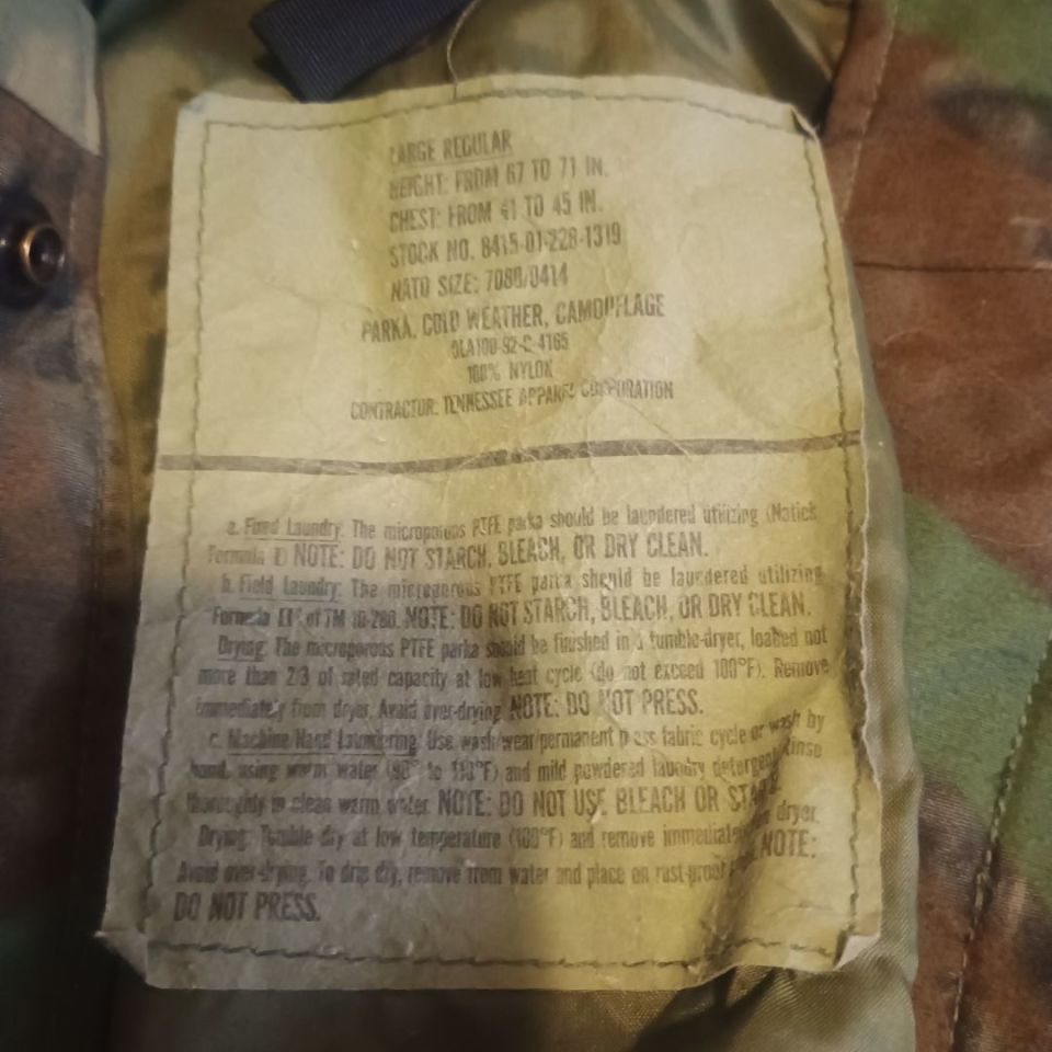 Image 3 - USGI cold weather parka m81