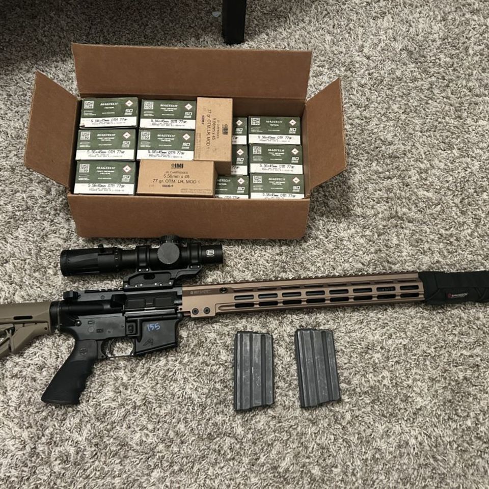 Image 1 - Gas gun 556 w/ 1-10 & Ammo