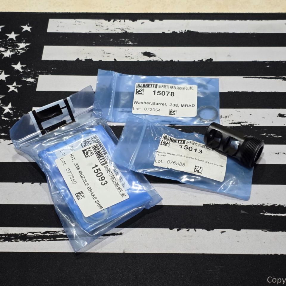 Image 2 - Barrett .338 Muzzle Brake