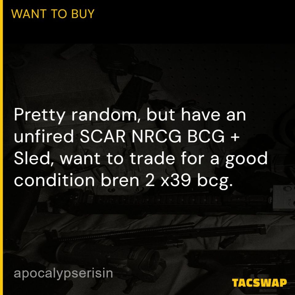 Image 1 - WTT SCAR NRCH BCG 4 BREN 2 x39BCG