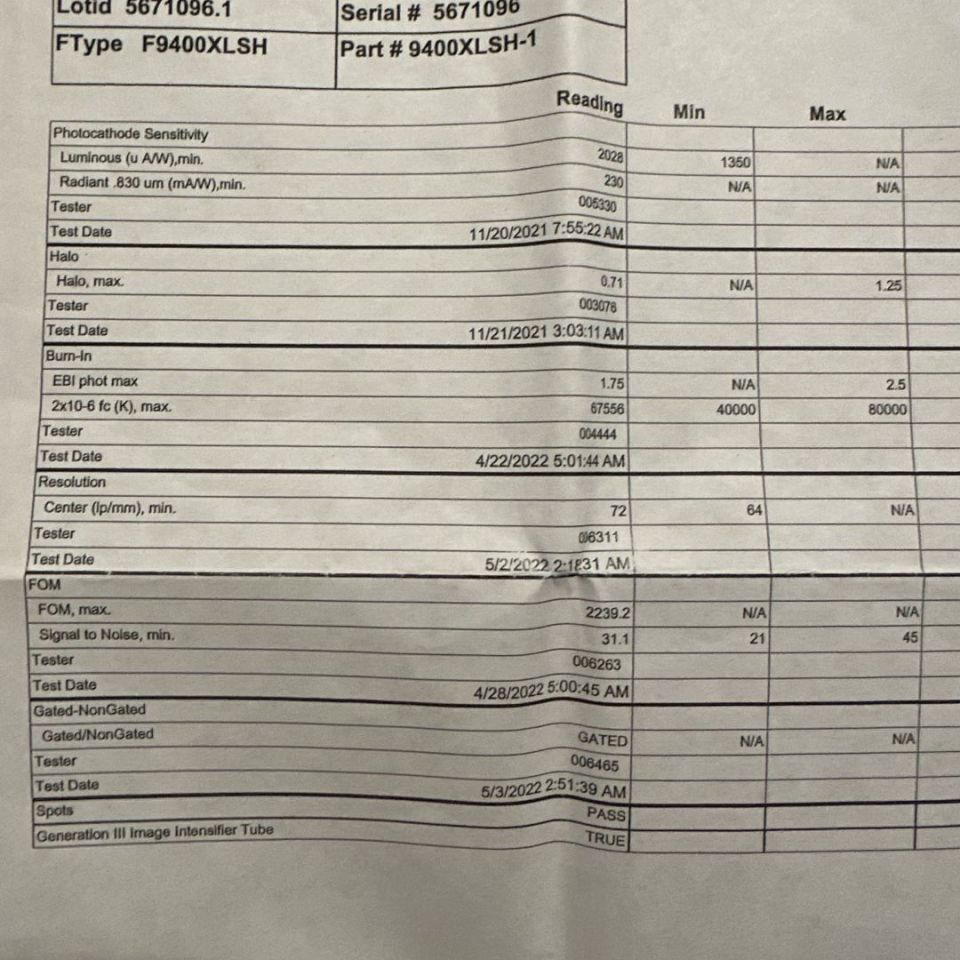 Image 4 - Night Vision White Dual Tubes 