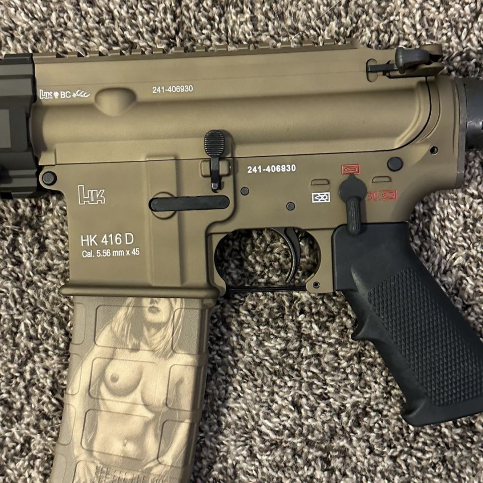 Image 2 - HK416 CAG TAN MR556