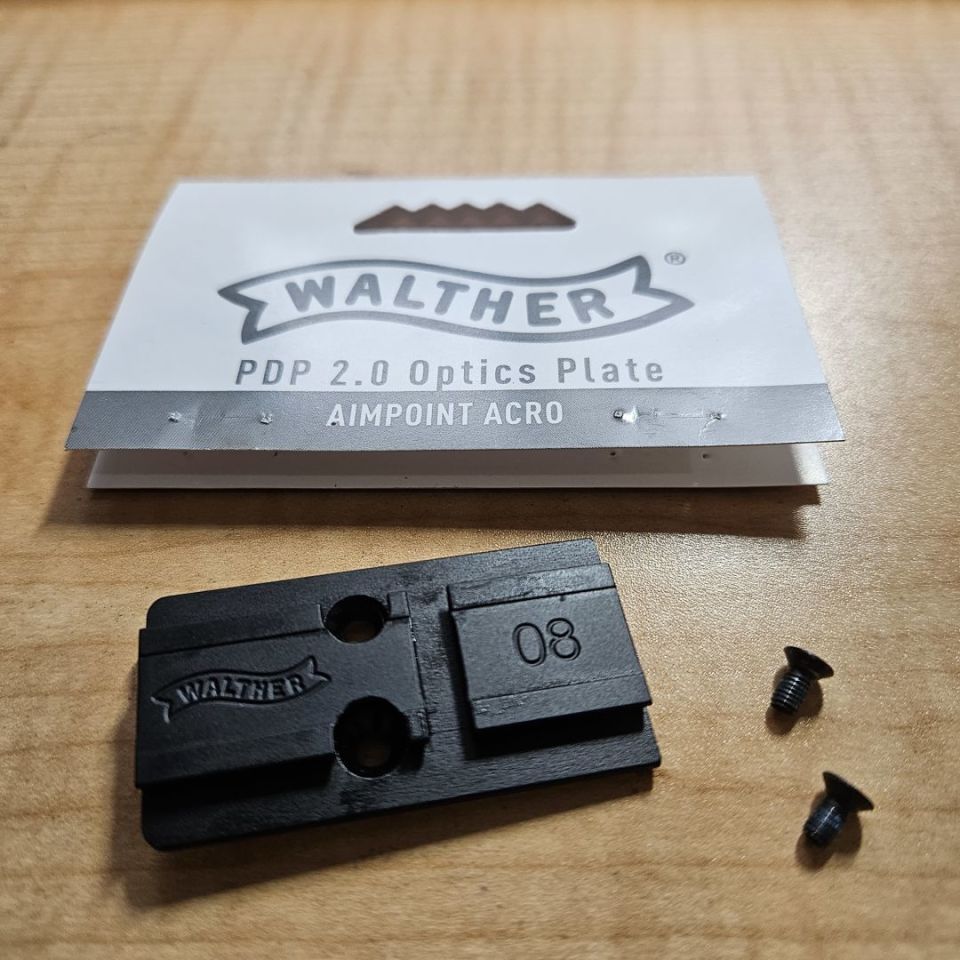 Image 1 - Walther PDP Acro Optic Plate