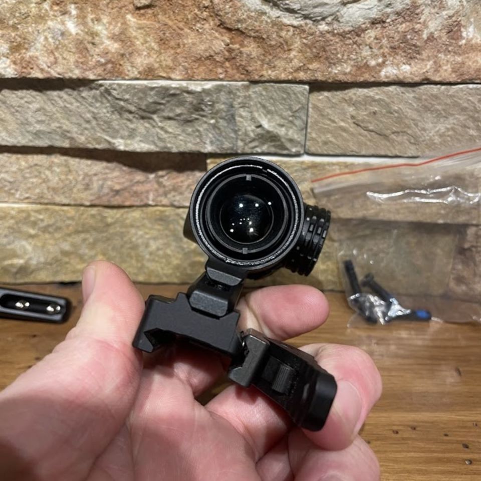 Image 3 - PA Micro Prism SLX 1x Green ADM Mount