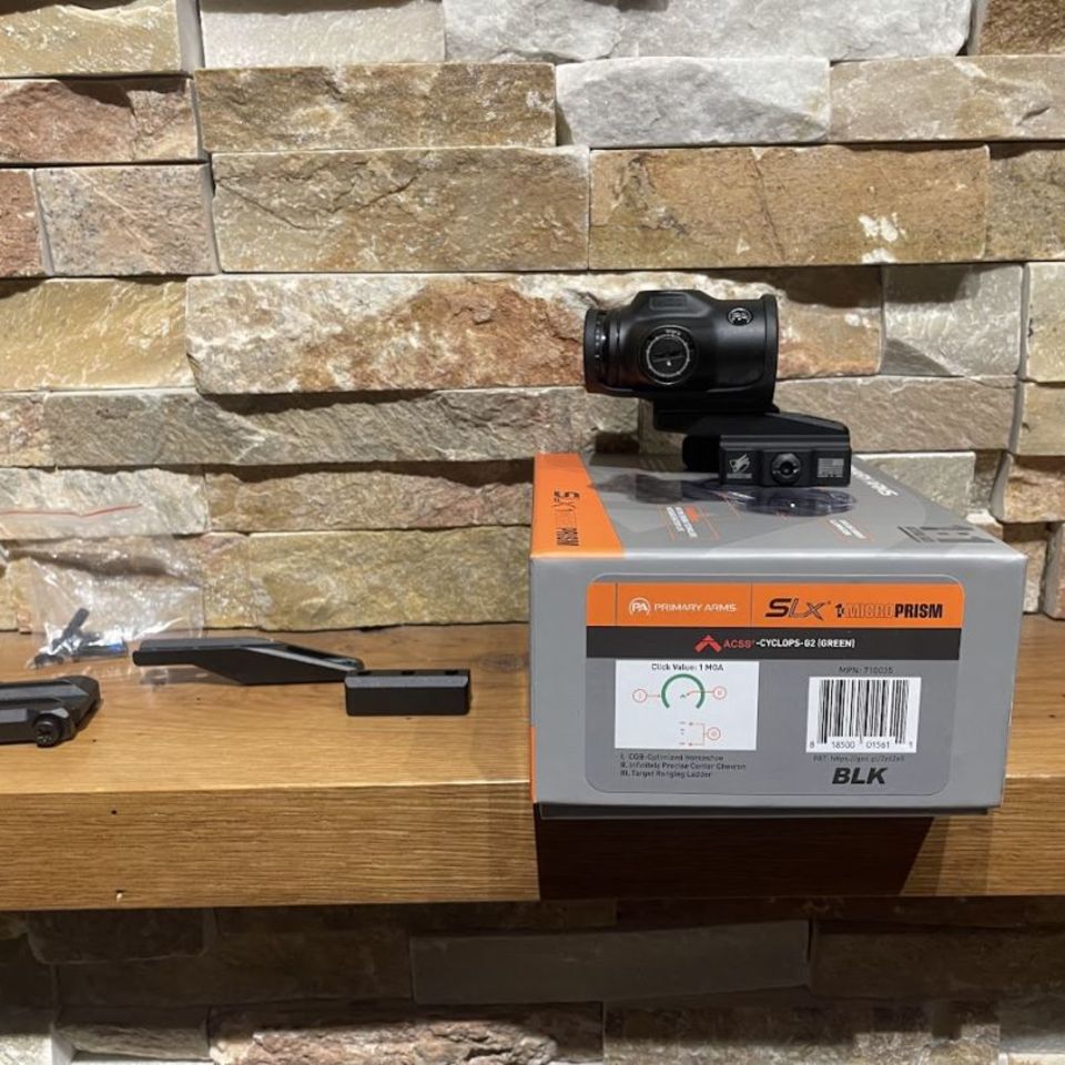 Image 2 - PA Micro Prism SLX 1x Green ADM Mount