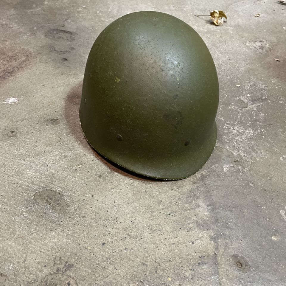 Image 2 - M1 Fiberglass Helmet with liner