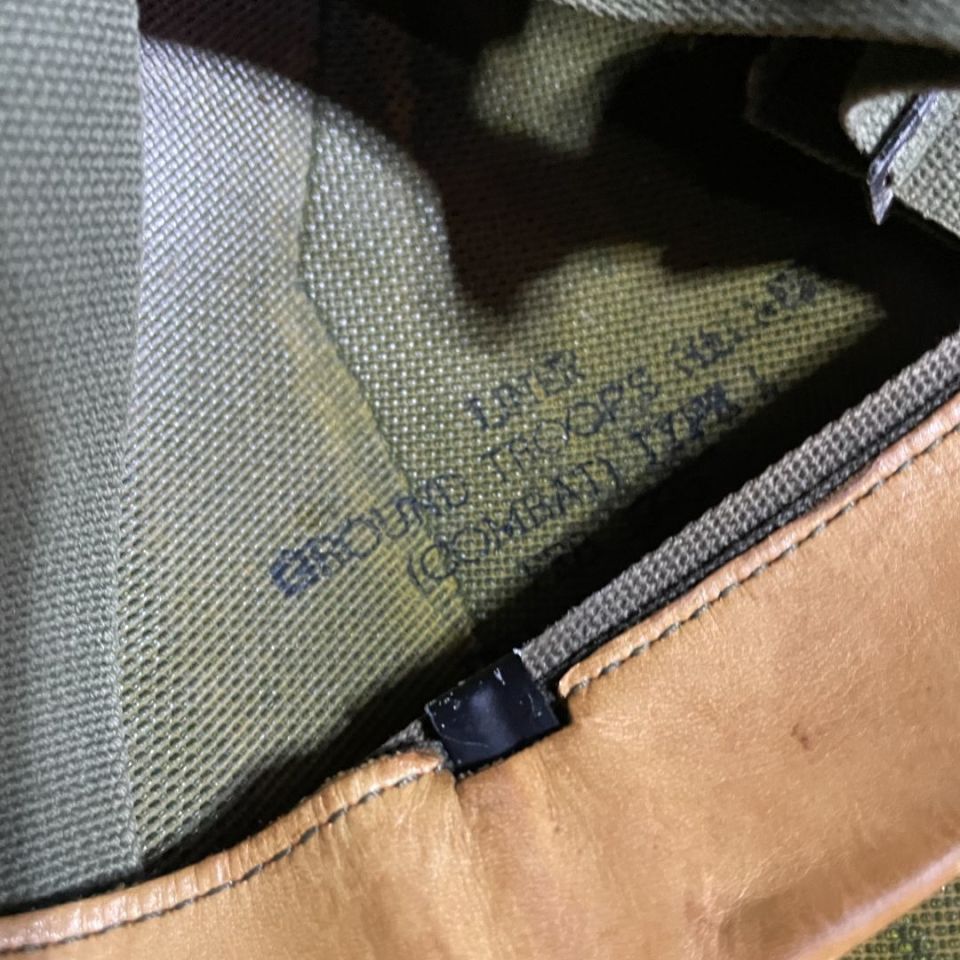 Image 3 - M1 Fiberglass Helmet with liner