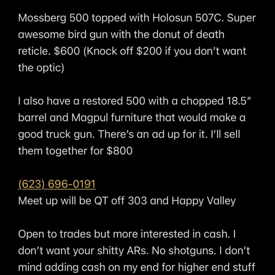 Image 3 - Mossberg 500 with Holosun 507C