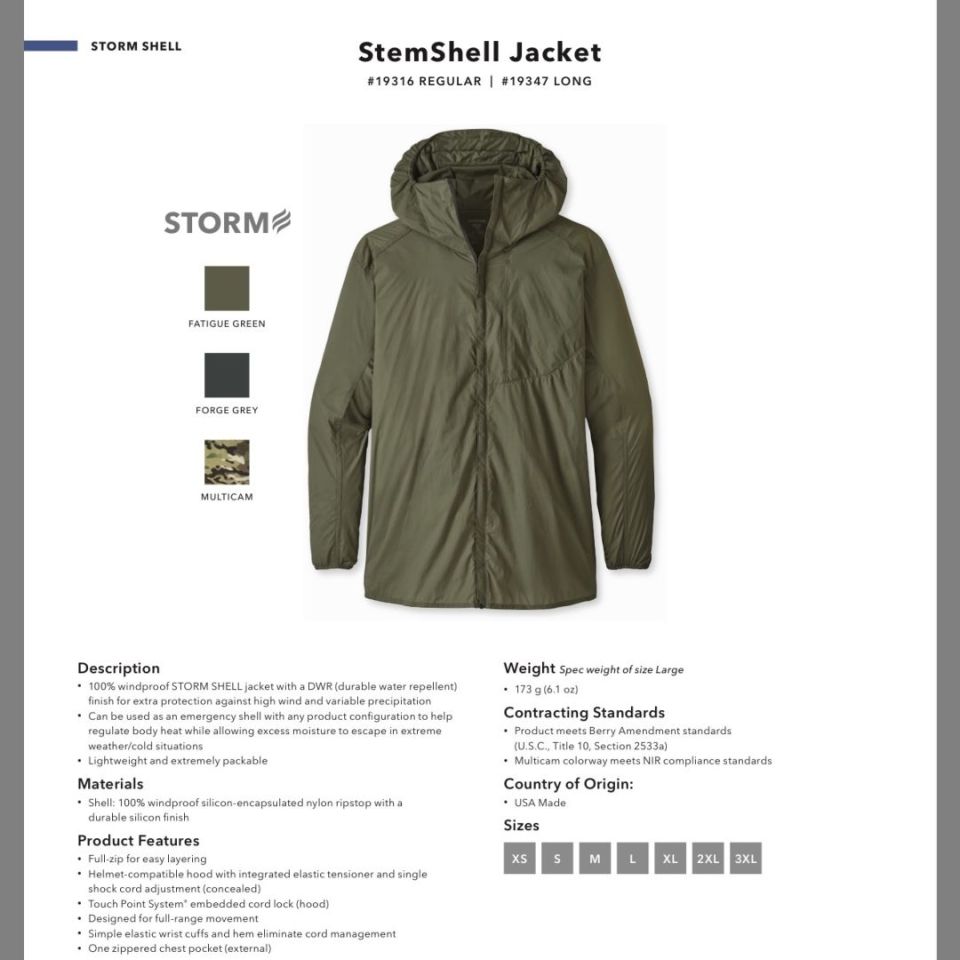 Image 3 - Patagonia Lost Arrow Stemshell