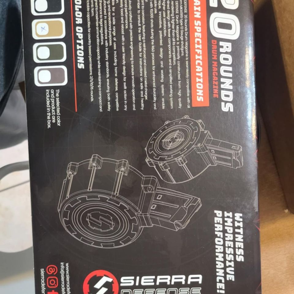 Image 1 - New FDE Sierra Defense 20rd 12