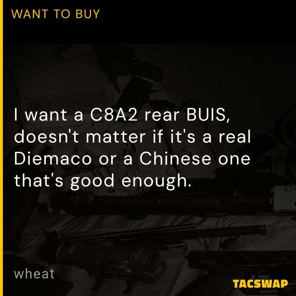 Image 1 - C8A2 Rear BUIS