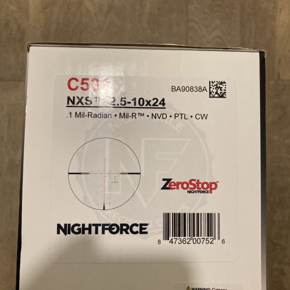 Image 1 - Nightforce NXS 2.5-10x24 Mil R