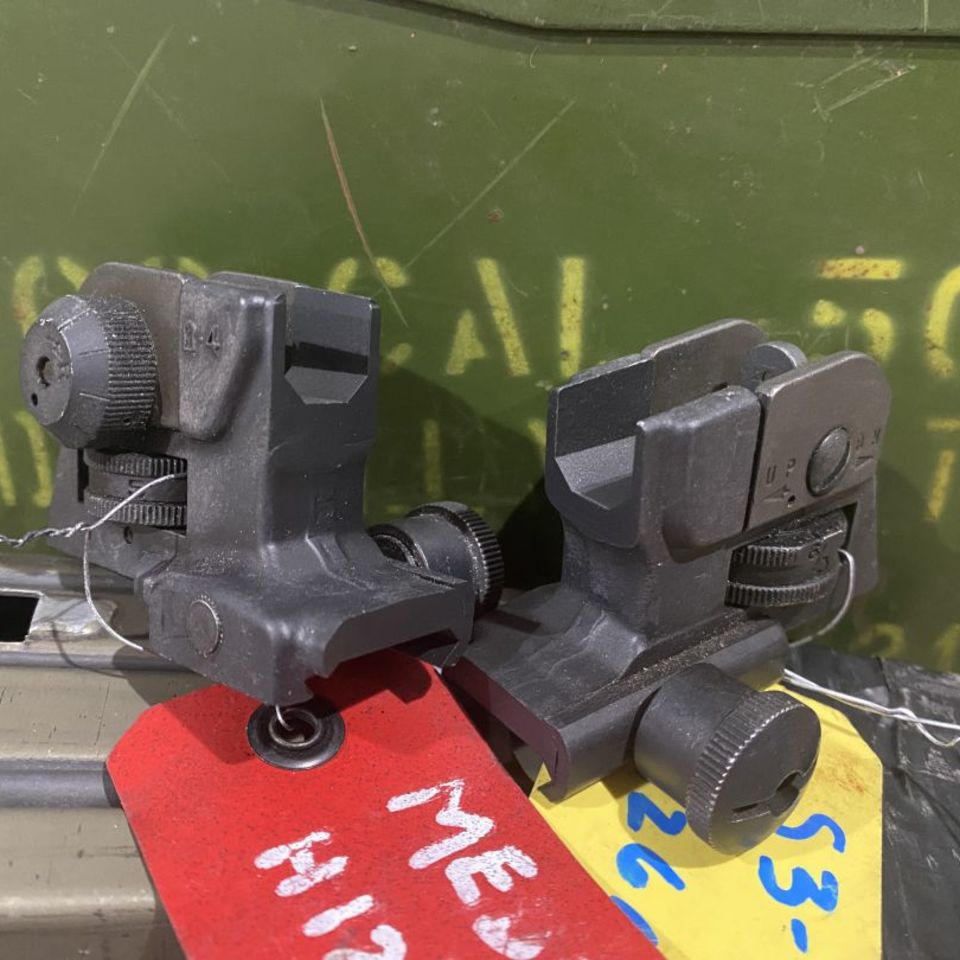 Image 1 - Mk. 18 Mod. 0 Rear Sight Chopped