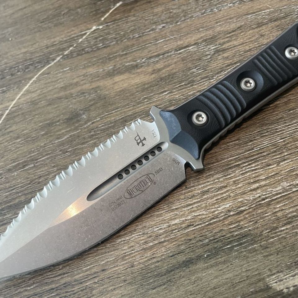 Image 4 - Microtech SBD D/E Stonewash