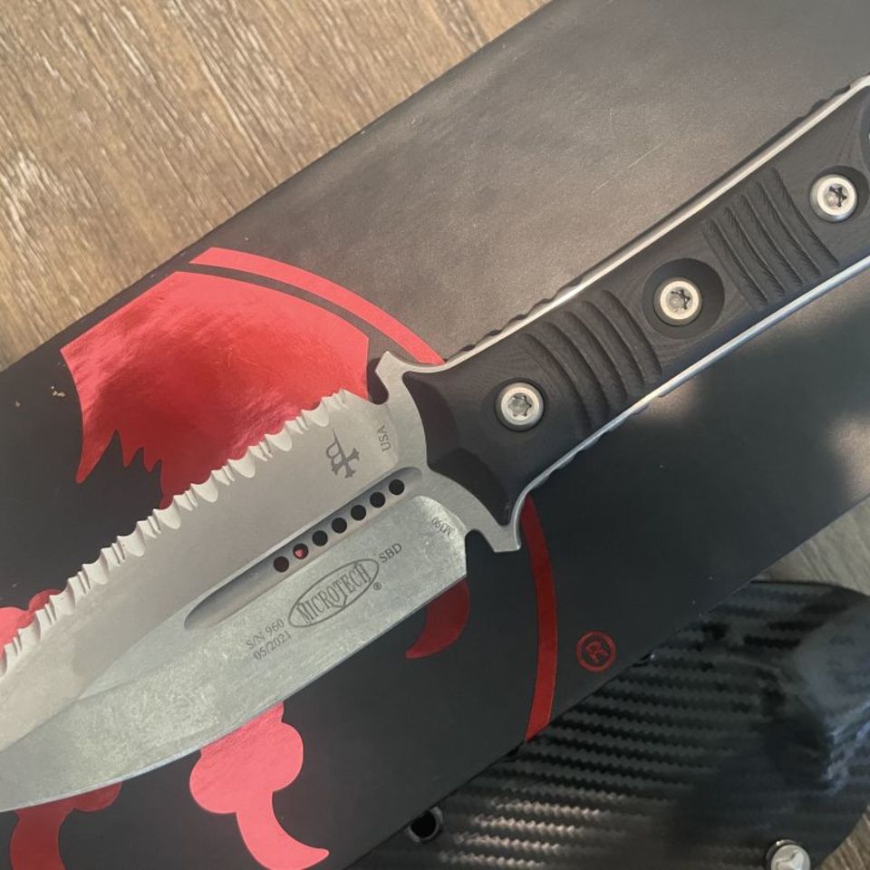 Image 1 - Microtech SBD D/E Stonewash