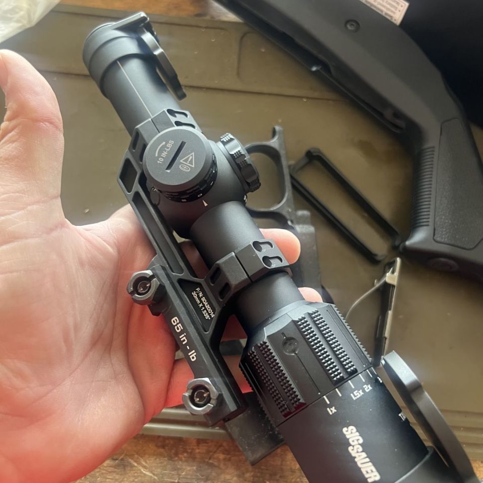 Image 2 - Sig Tango MSR1-8 LPVO New 