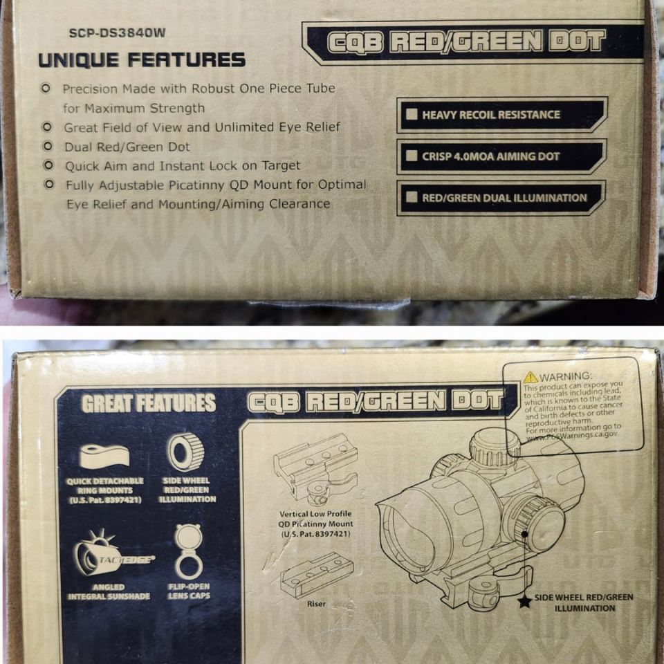 Image 5 - UTG red/green dot