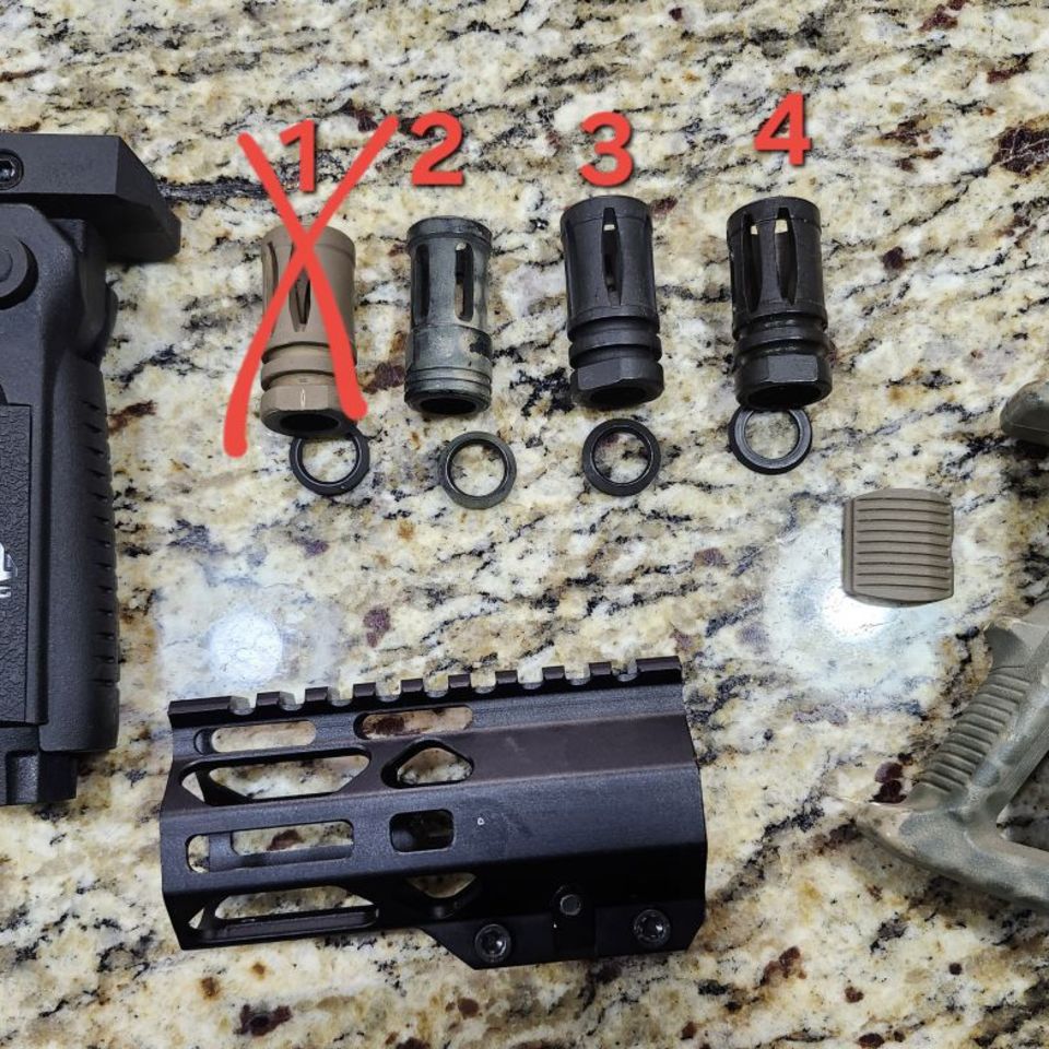 Image 2 - AR Parts | Grips Muzzle Device